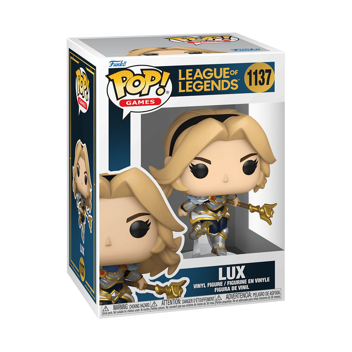 FUNKO POP GAMES: LEAGUE OF LEGENDS - LUX 889698861113