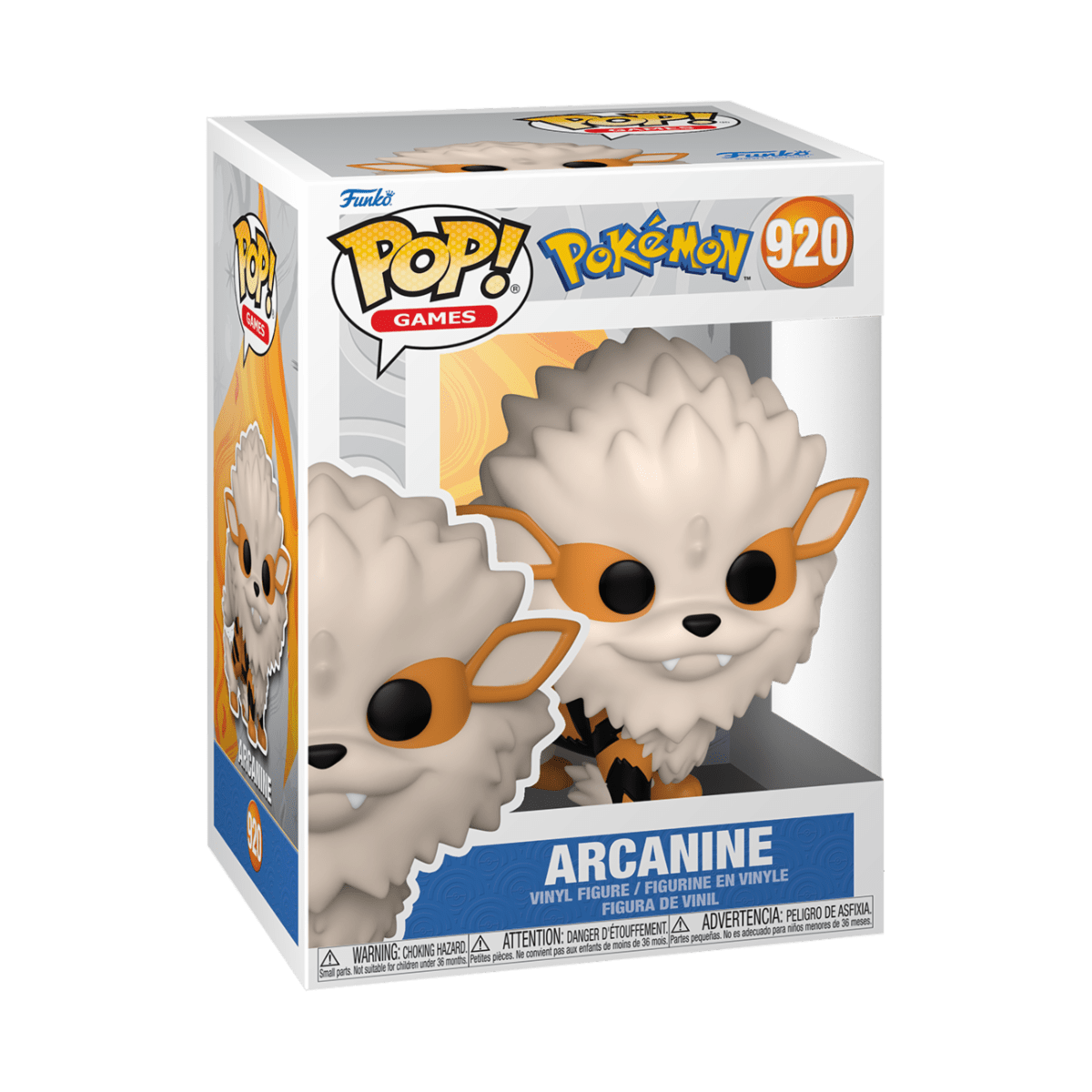 FUNKO POP GAMES: POKEMON - ARCANINE (EMEA) 889698690799