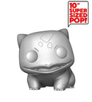 FUNKO POP GAMES: POKEMON - BULBASAUR 10" (SILVER METALIC) 889698598743