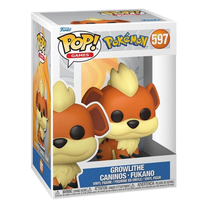 FUNKO POP GAMES: POKEMON - GROWLITHE (EMEA) 889698742290