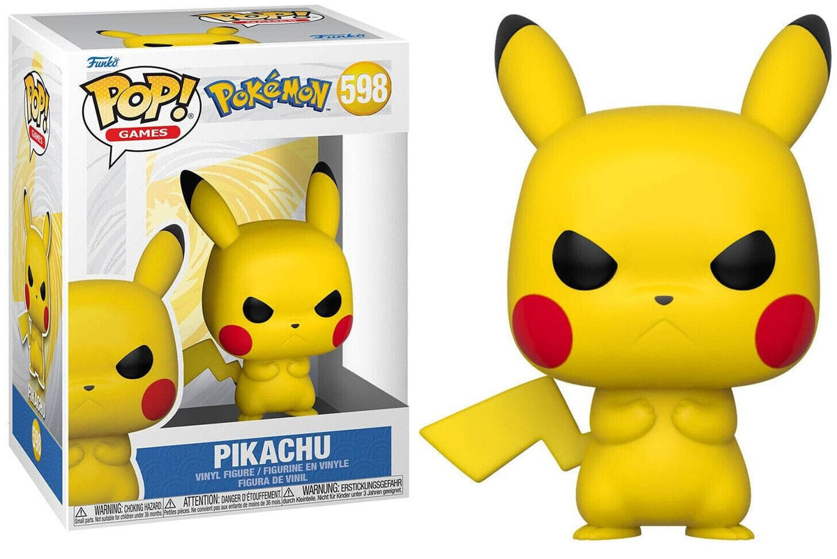 FUNKO POP GAMES: POKEMON - GRUMPY PIKACHU (EMEA) 889698650434