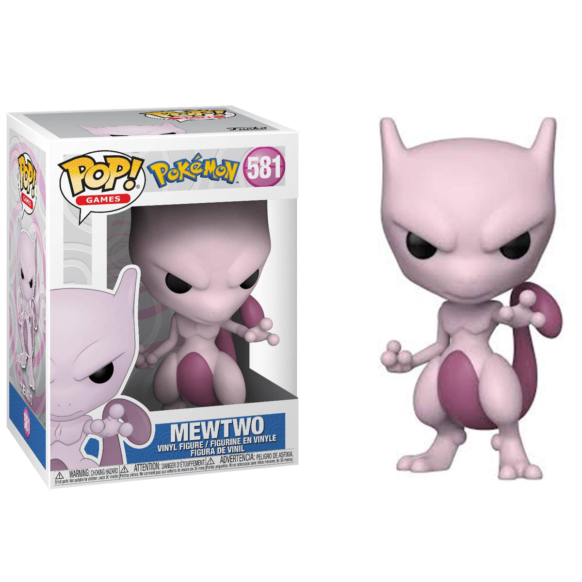 FUNKO POP GAMES: POKEMON - MEWTWO (EMEA) 889698632546