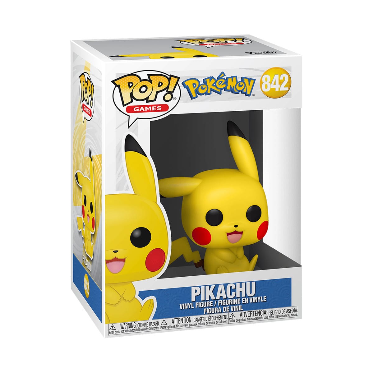 FUNKO POP GAMES: POKEMON - PIKACHU (SITTING) 889698563079
