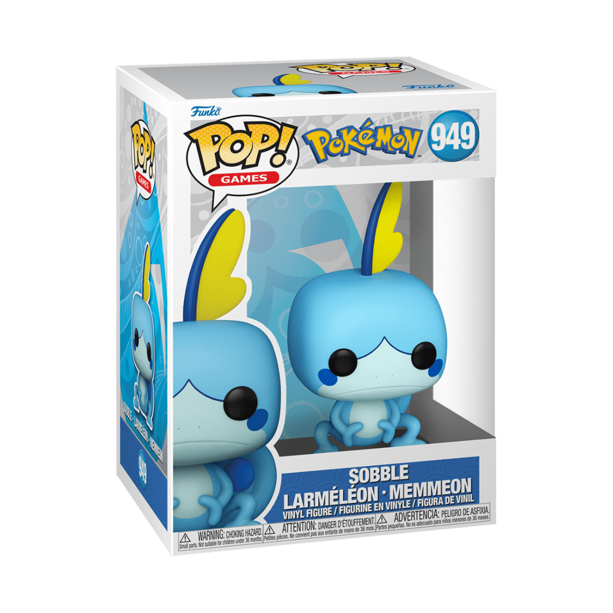 FUNKO POP GAMES: POKEMON - SOBBLE 889698721929