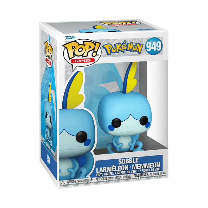 FUNKO POP GAMES: POKEMON - SOBBLE - DAMAGED BOX 3200000003170