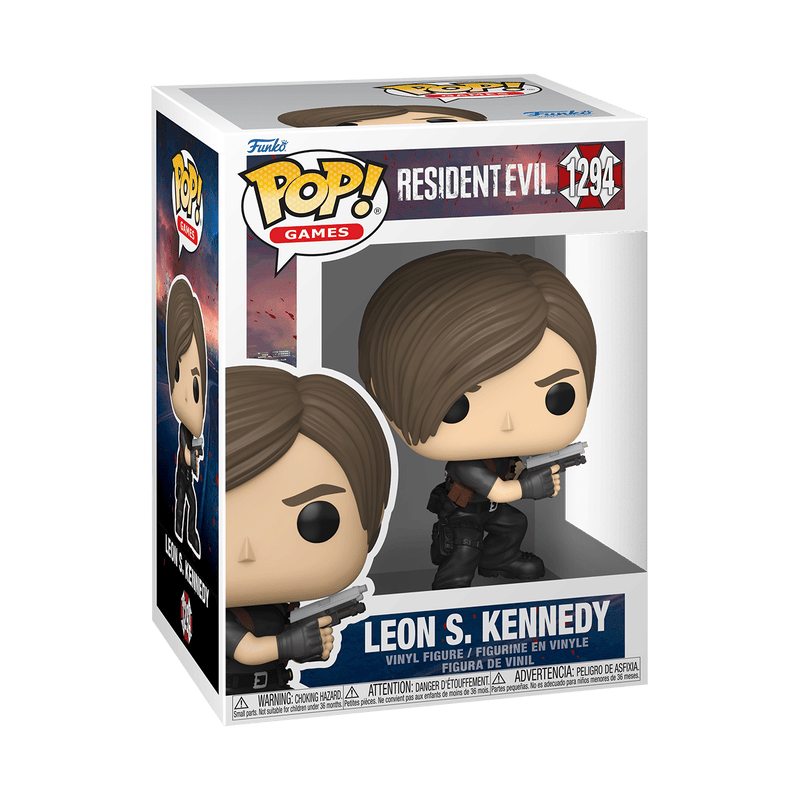 FUNKO POP GAMES: RESIDENT EVIL - LEON KENNEDY 889698935357