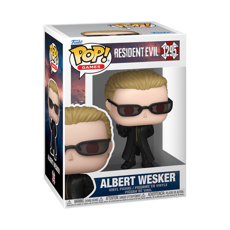 FUNKO POP GAMES: RESIDENT EVIL - WESKER 889698935364