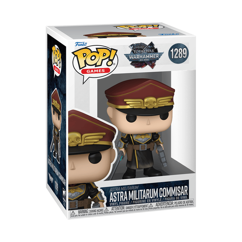 FUNKO POP GAMES: WARHAMMER 40,000 - ASTRA MILITARUM COMMISSAR 889698935135