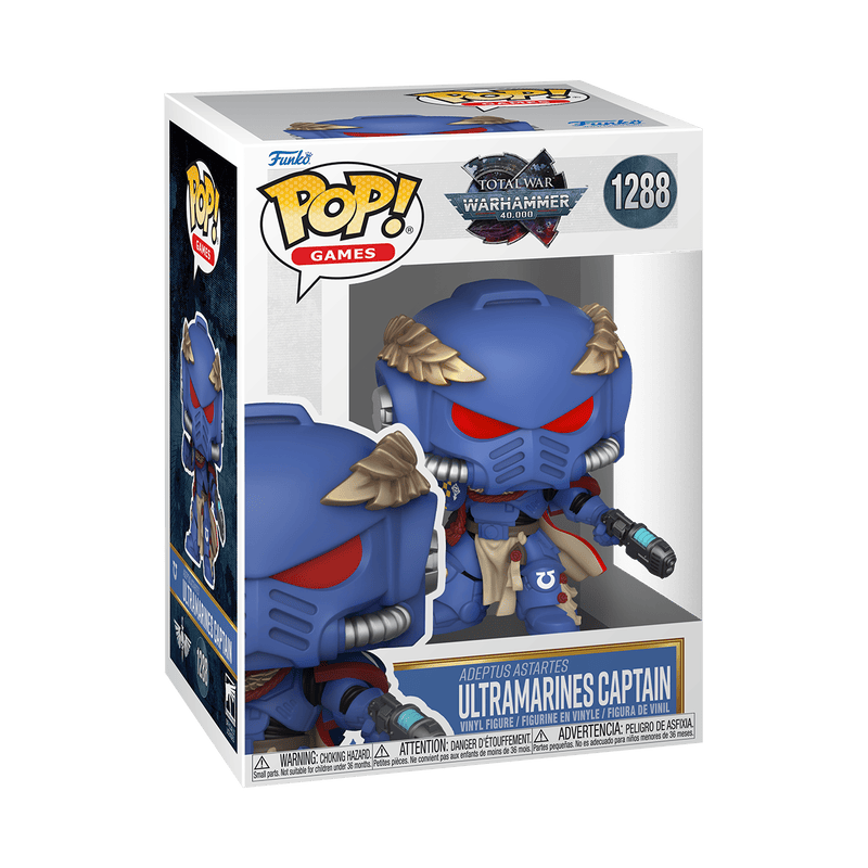 FUNKO POP GAMES: WARHAMMER 40,000 - CAPTAIN JUSTIAN 889698935128