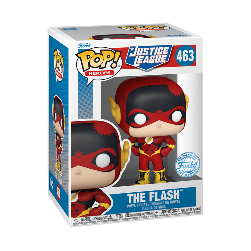 FUNKO POP HEROES: JUSTICE LEAGUE - THE FLASH (SP) 889698666176