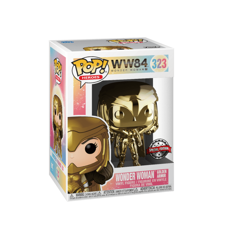 FUNKO POP HEROES: WONDER WOMAN - WONDER WOMAN (GOLD) (EXC) 889698473729