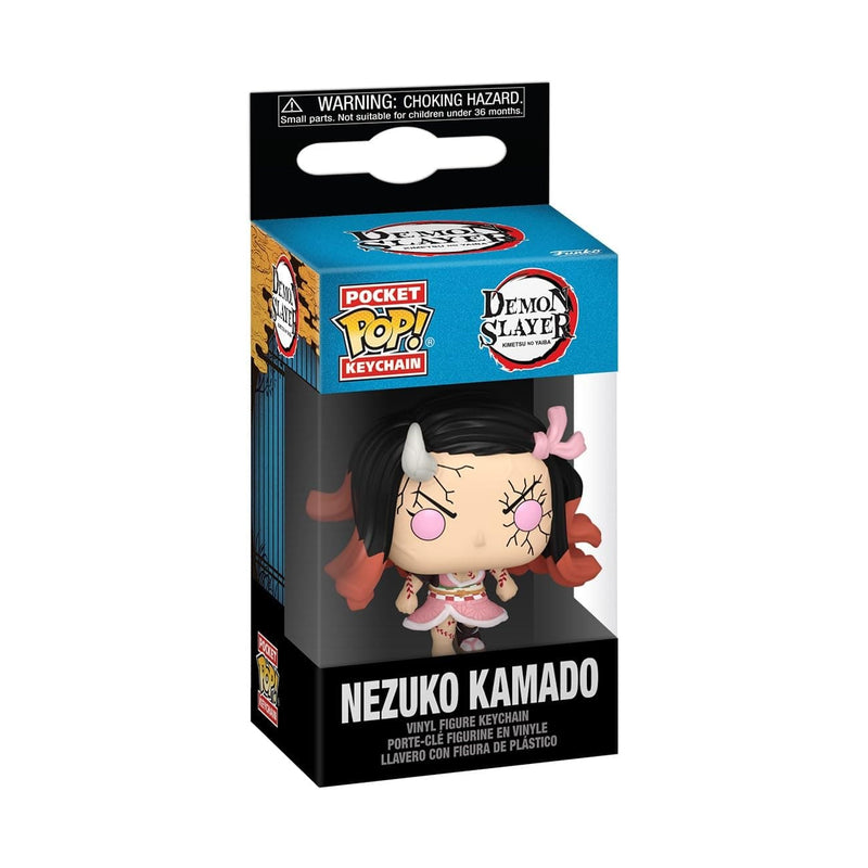 FUNKO POP KEYCHAIN: DEMON SLAYER - NEZUKO(DEMON FORM) 889698803366