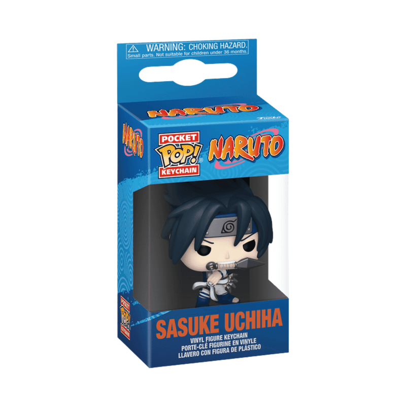 FUNKO POP KEYCHAIN: NARUTO - SASUKE UCHIHA 889698865326