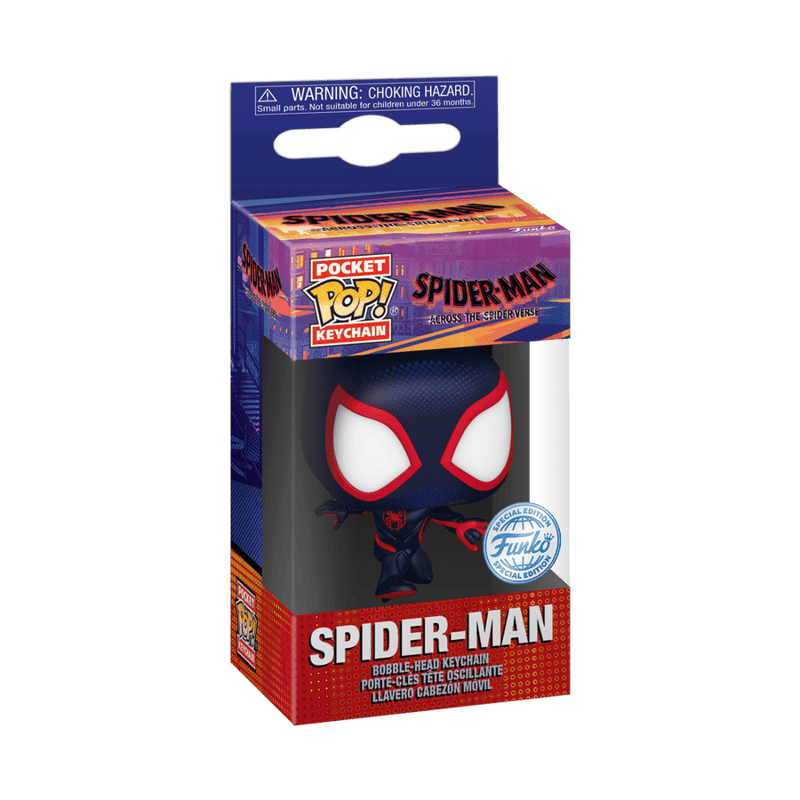 FUNKO POP KEYCHAIN: S-M:ATSV- SPIDER-MAN 889698715737