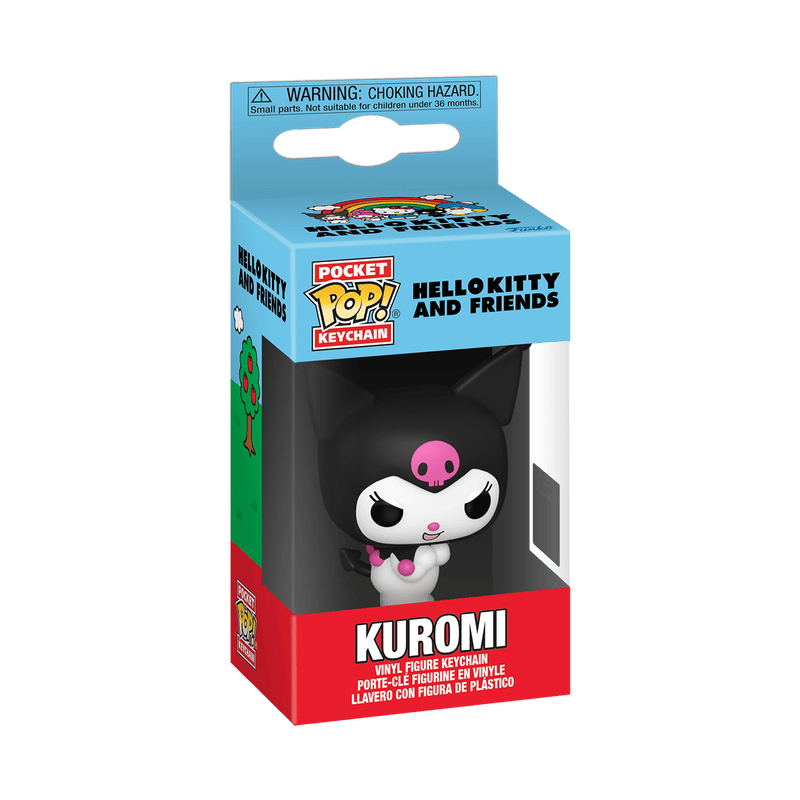 FUNKO POP KEYCHAIN: SANRIO - KUROMI 889698859875