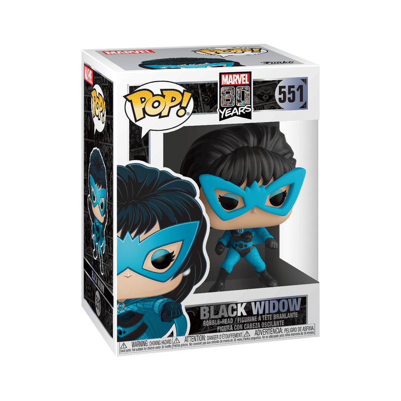 FUNKO POP MARVEL: 80TH - FIRST APPEARANCE: BLACK WIDOW 889698445023