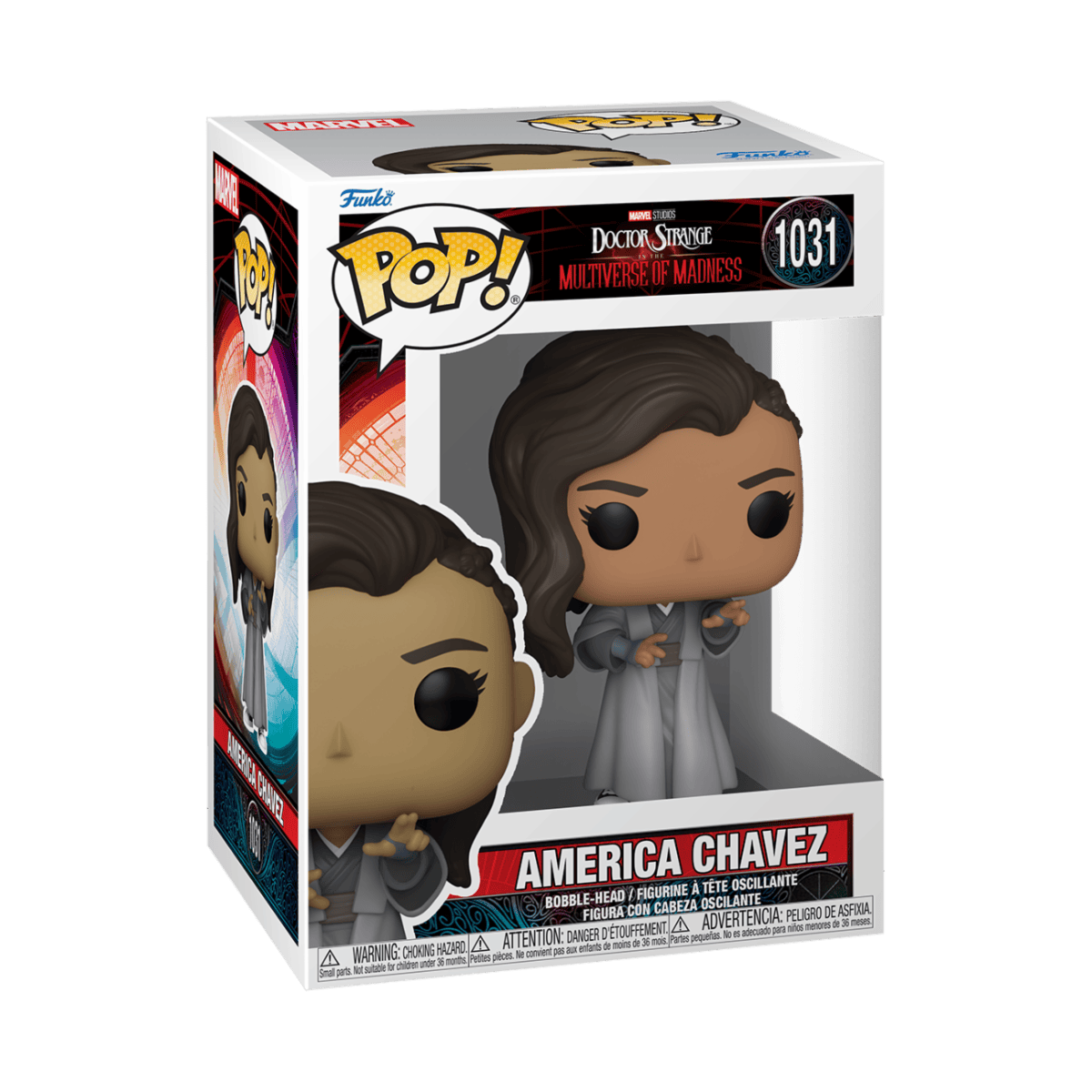 FUNKO POP: MARVEL - DR STRANGE - AMERICA CHAVEZ 889698624060