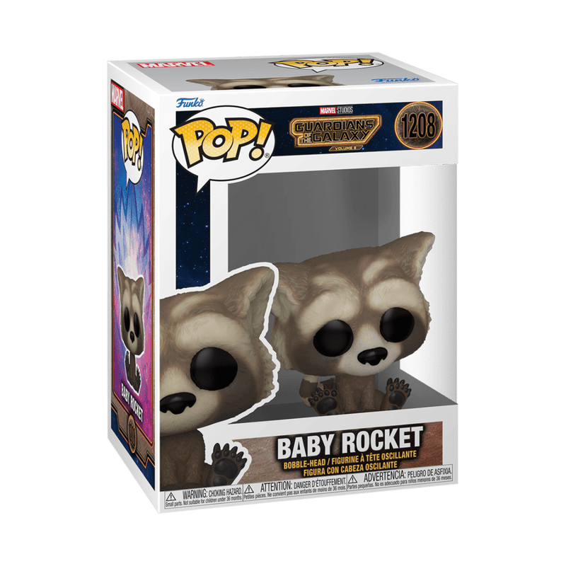 FUNKO POP: MARVEL - GUARDIANS OF THE GALAXY - BABY ROCKET 889698675161