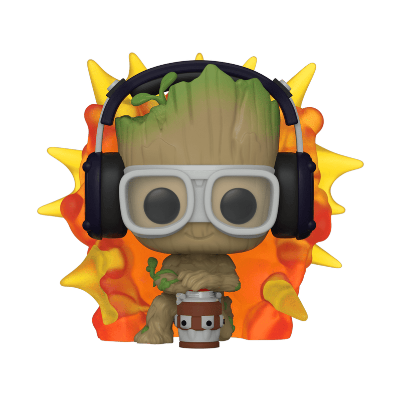 FUNKO POP MARVEL: I AM GROOT - GROOT W/ DETONATOR 889698706537