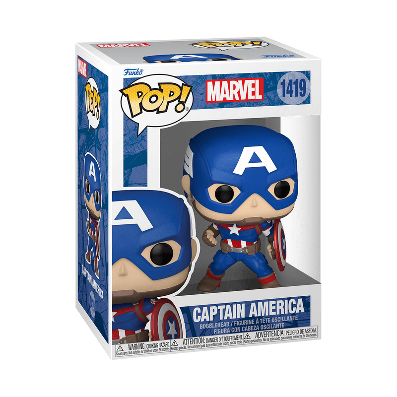 FUNKO POP: MARVEL - MARVEL NEW CLASSICS - CAPTAIN AMERICA 889698824972