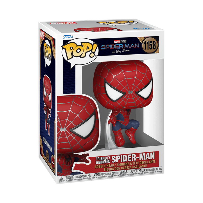 FUNKO POP: MARVEL - SPIDER-MAN - FRIENDLY NEIGHBORHOOD SPIDER-MAN 889698676076