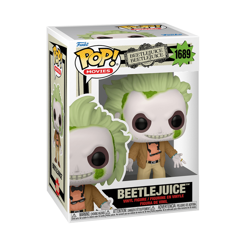 FUNKO POP MOVIES: BEETLEJUICE - BEETLEJUICE W/CHASE 889698826532