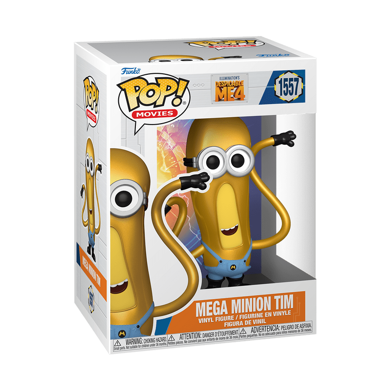 FUNKO POP MOVIES: DESPICABLE ME 4 – MEGA MINIONS 889698760539