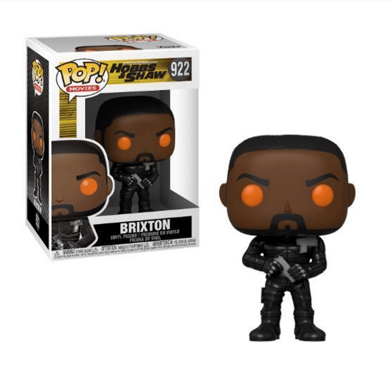 FUNKO POP MOVIES: HOBBS & SHAW- BRIXTON W/ ORANGE EYES 889698477543