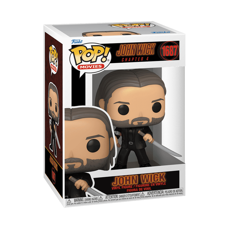 FUNKO POP MOVIES: JOHN WICK CHAPTER 4 - JOHN WICK 889698761031