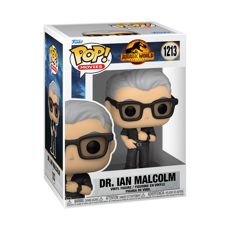 FUNKO POP MOVIES: JURASSIC WORLD 3 - DR IAN MALCOLM 889698622240