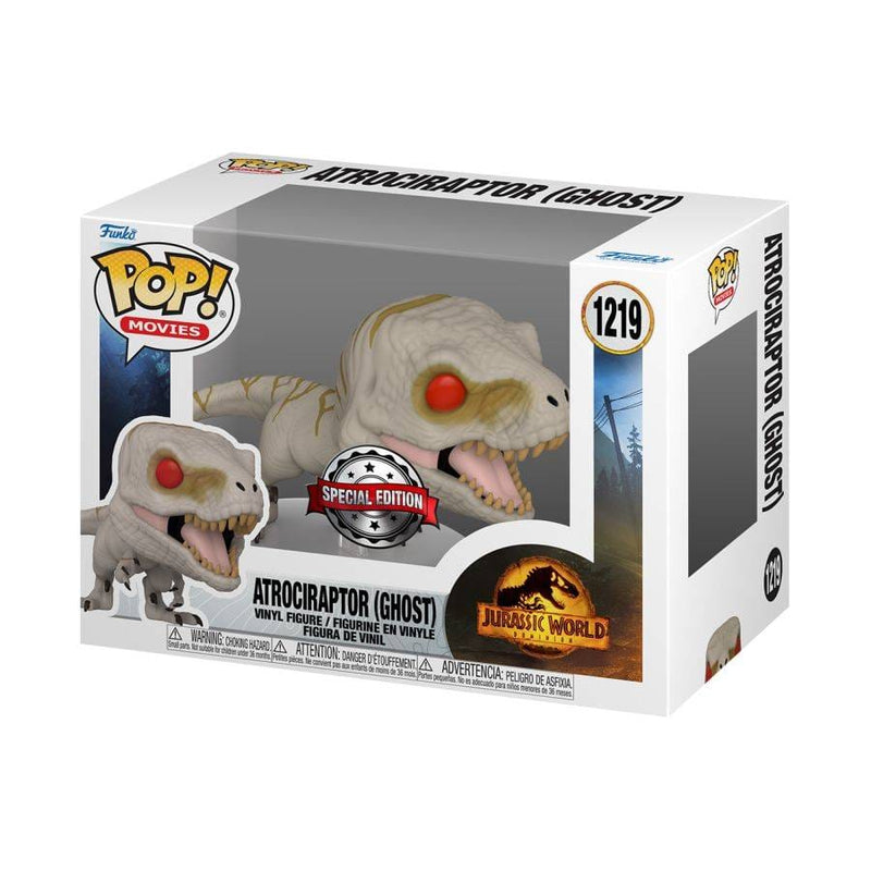 FUNKO POP MOVIES: JW3 - ATROCIRAPTOR (GHOST) 889698558433