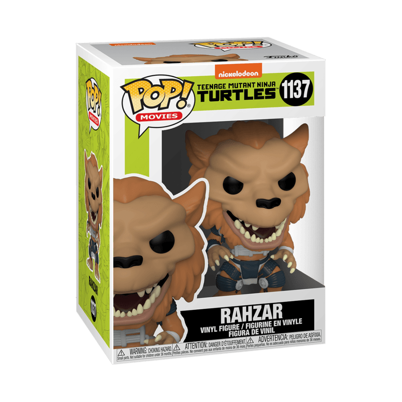FUNKO POP MOVIES: TMNT 2 - RAHZAR - DAMAGED BOX 3200000003231