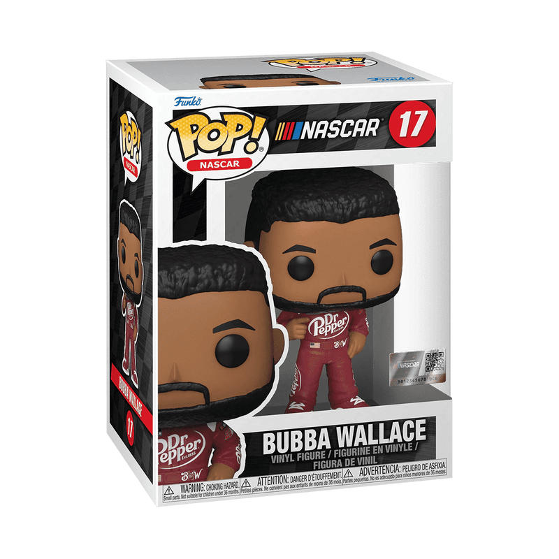 FUNKO POP NASCAR: BUBBA WALLACE (DR PEPPER) 889698592352