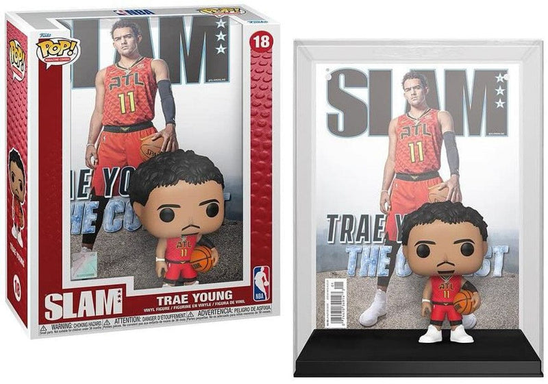 FUNKO POP NBA COVER: SLAM - TRAE YOUNG - DAMAGED BOX 3200000004627