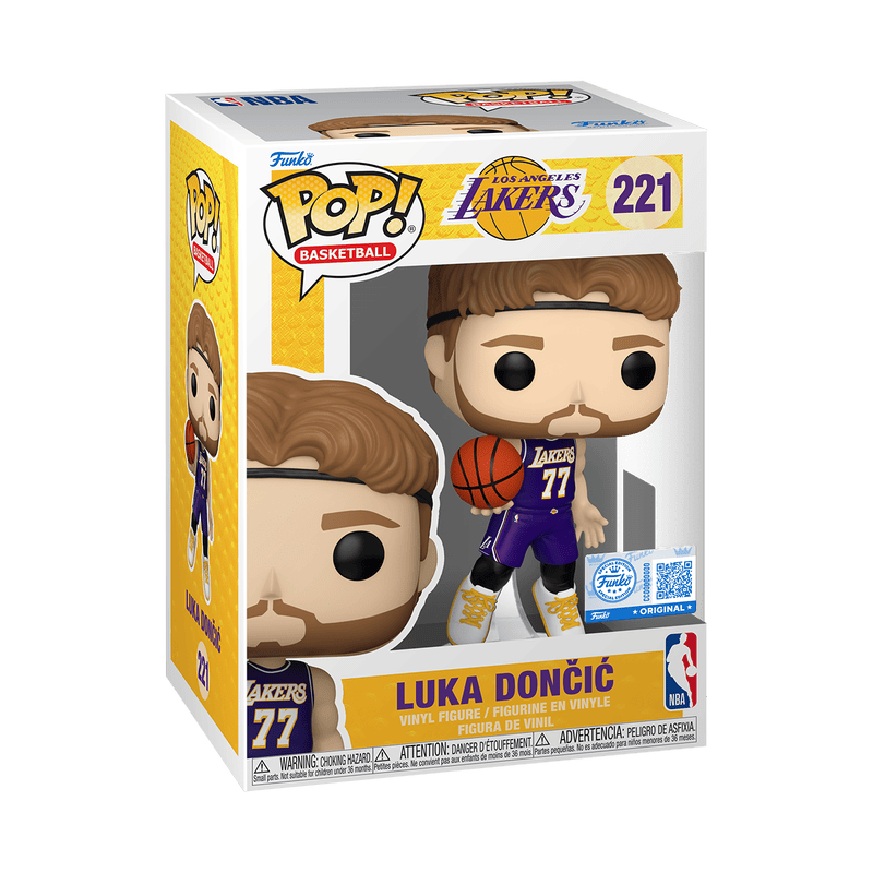 FUNKO POP NBA: LAKERS - LUKA DONCIC (PRPL UNI) 889698936507