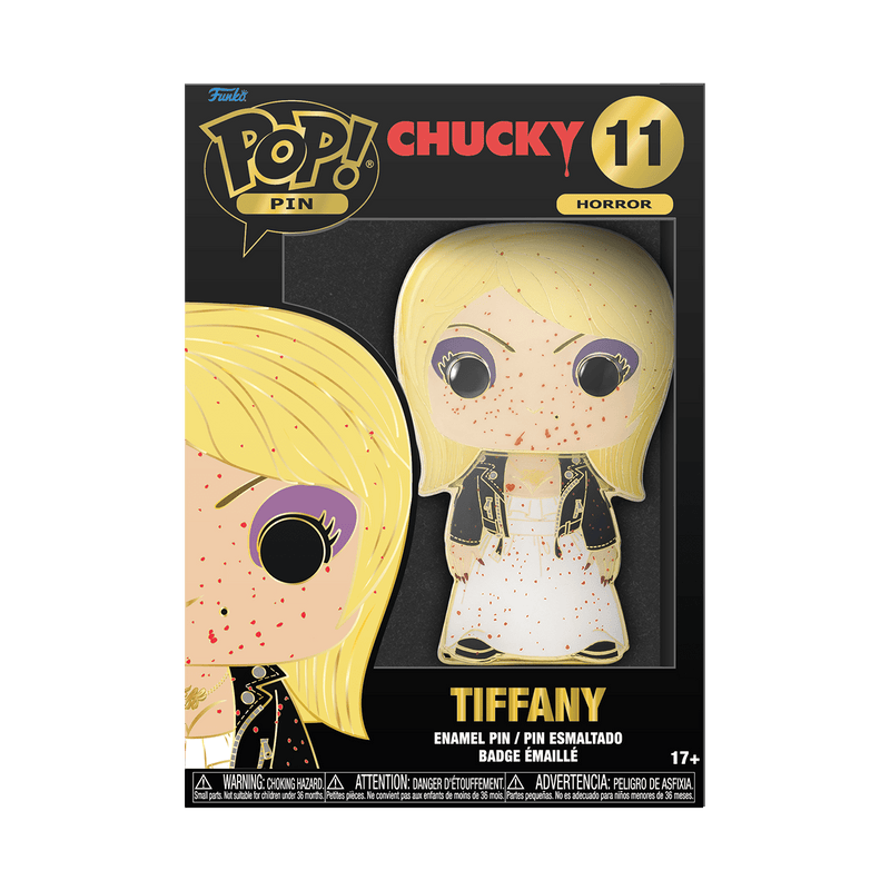 FUNKO POP PIN: HORROR - CHUCKY - TIFFANY 671803425026