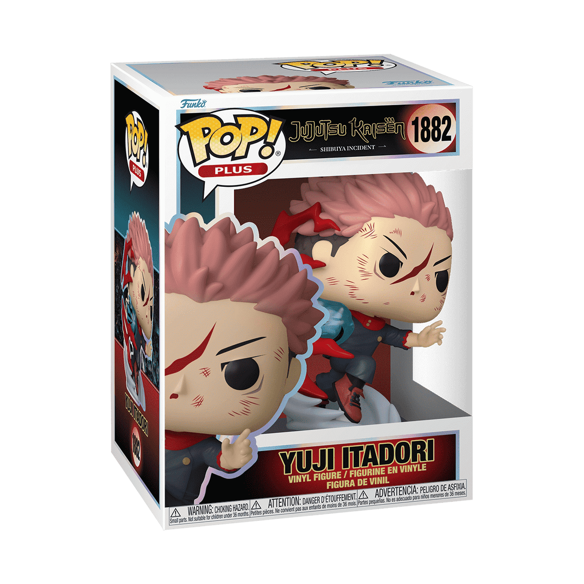 FUNKO POP PLUS: JUJUTSU KAISEN - YUJI ITADORI 889698852906