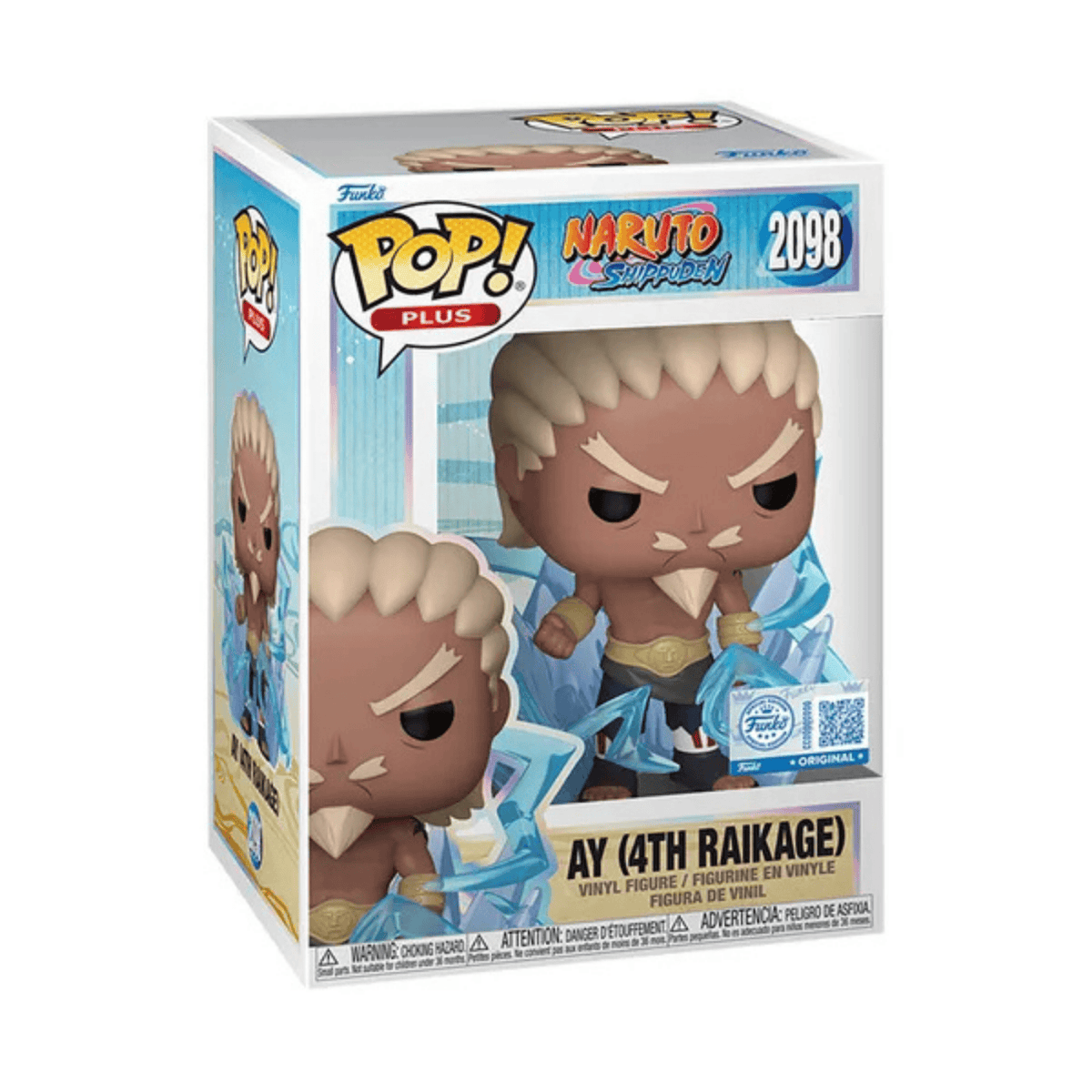 FUNKO POP PLUS: NARUTO SHIPPUDEN - A (4TH RAIKAGE) W/CH (GW) 889698882552