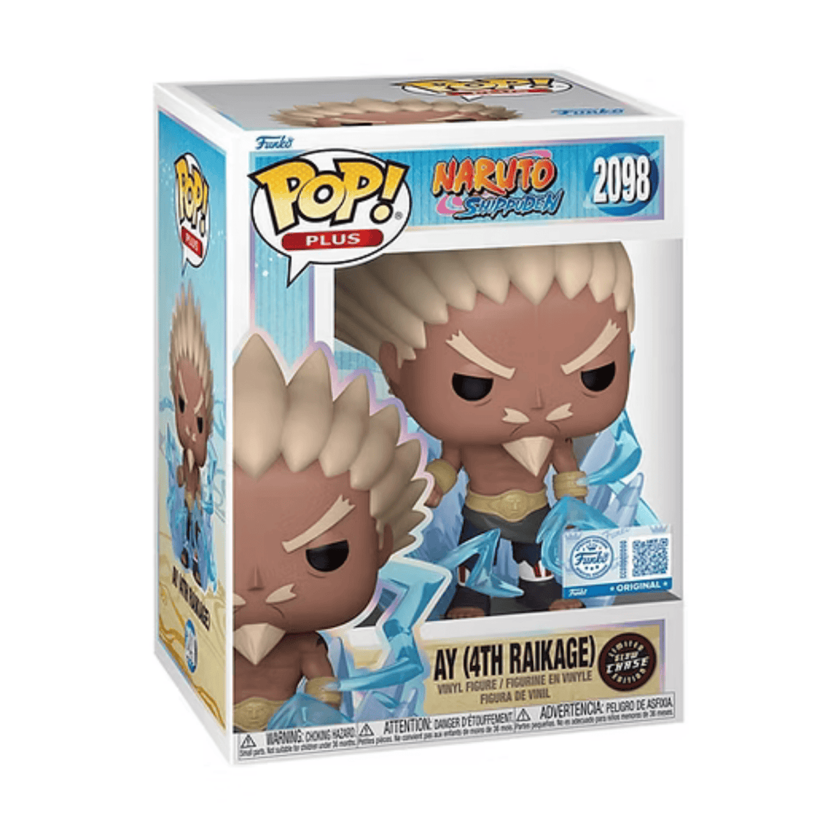 FUNKO POP PLUS: NARUTO SHIPPUDEN - A (4TH RAIKAGE) W/CH (GW) 889698882552