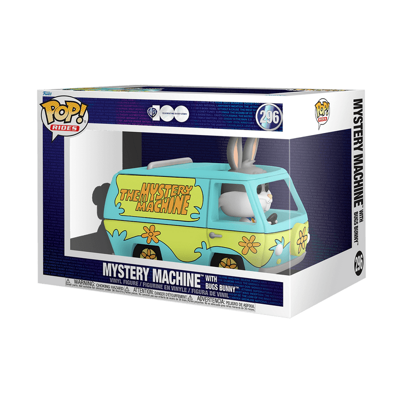 FUNKO POP RIDE SUPER DELUXE: WARNER BROS 100 - MYSTERY MACHINE W/BUGS 889698694292