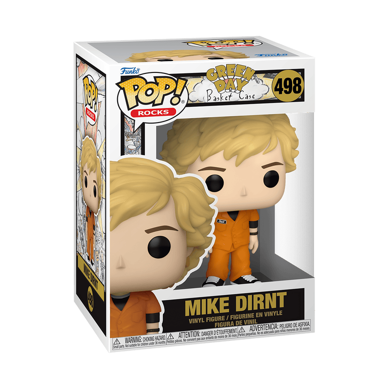 FUNKO POP ROCKS: GREEN DAY - MIKE DIRNT (BASKET CASE) 889698901468