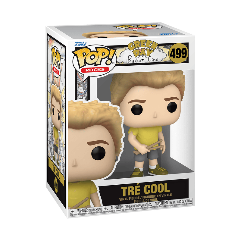 FUNKO POP ROCKS: GREEN DAY - TRE COOL (BASKET CASE) 889698901475