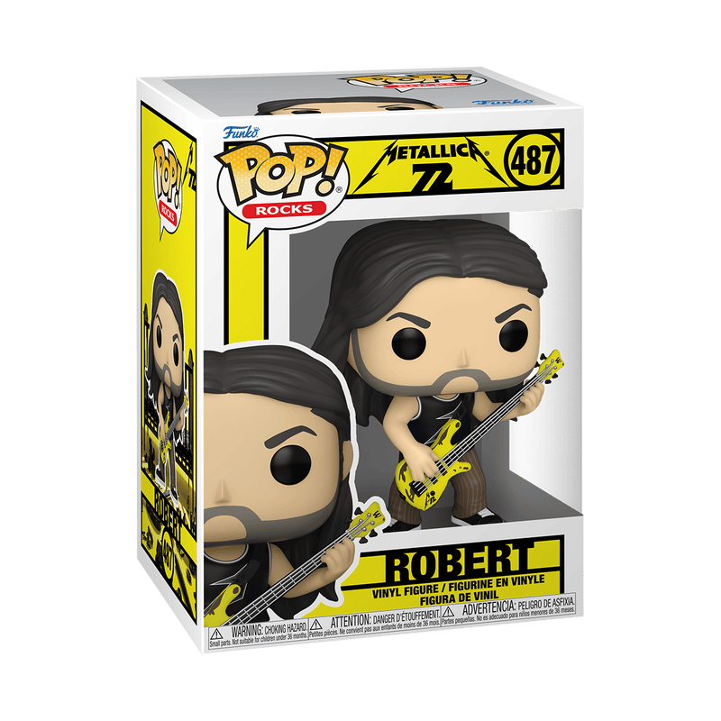 FUNKO POP ROCKS: METALLICA - ROBERT 889698870788