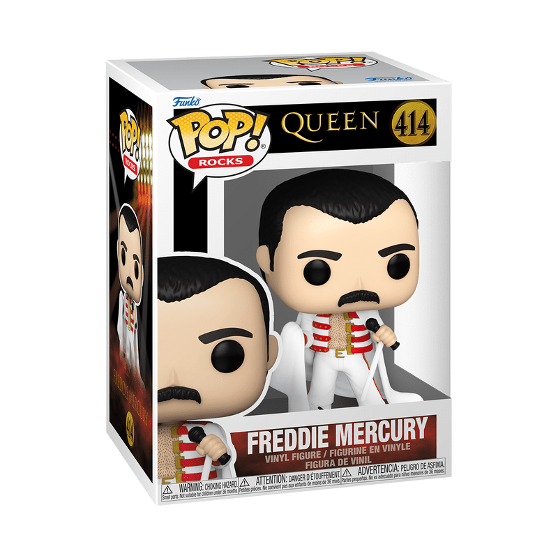 FUNKO POP ROCKS: QUEEN - FREDDIE MERCURY WITH CAPE 889698753746