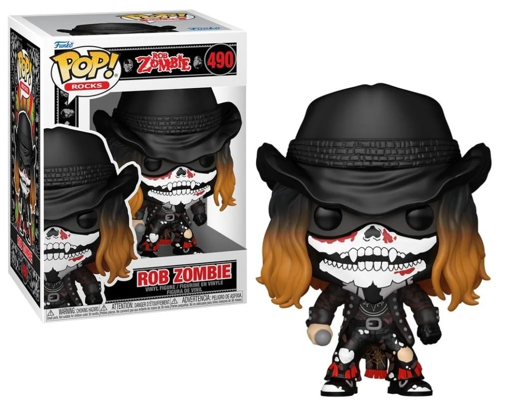 FUNKO POP ROCKS: ROB ZOMBIE - ROB ZOMBIE W/BANDANA 889698901246