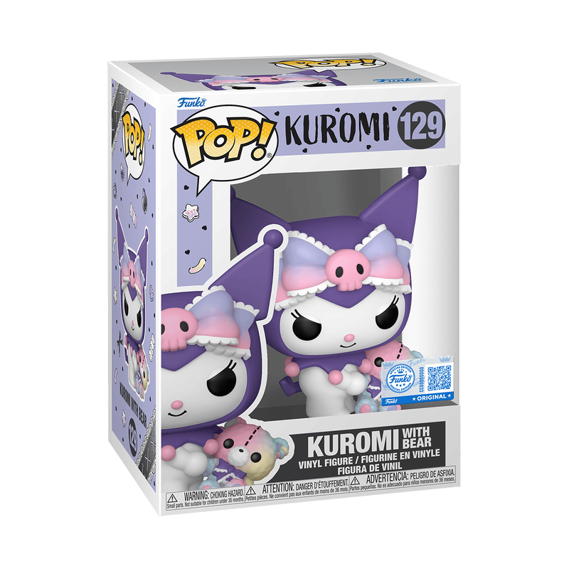 FUNKO POP SANRIO: KUROMI WITH BEAR 889698885386