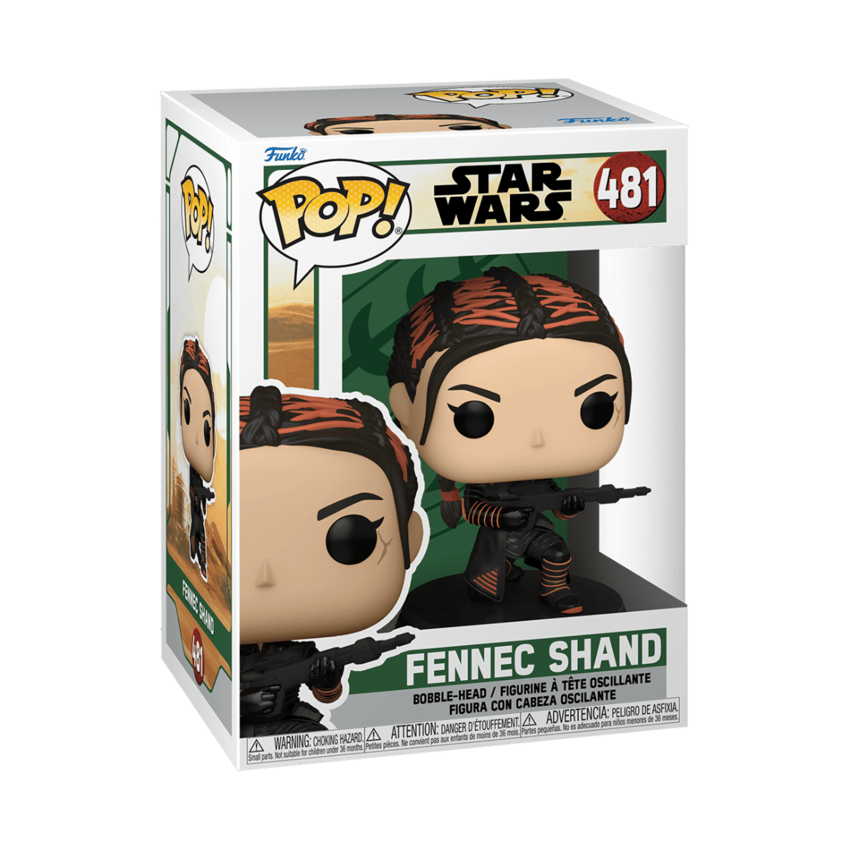 FUNKO POP STAR WARS: BOBF - FENNEC SHAND 889698602372