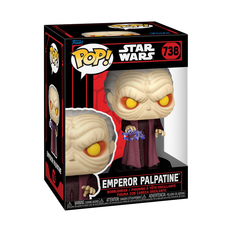 FUNKO POP STAR WARS: DARKSIDE - PALPATINE 889698807739
