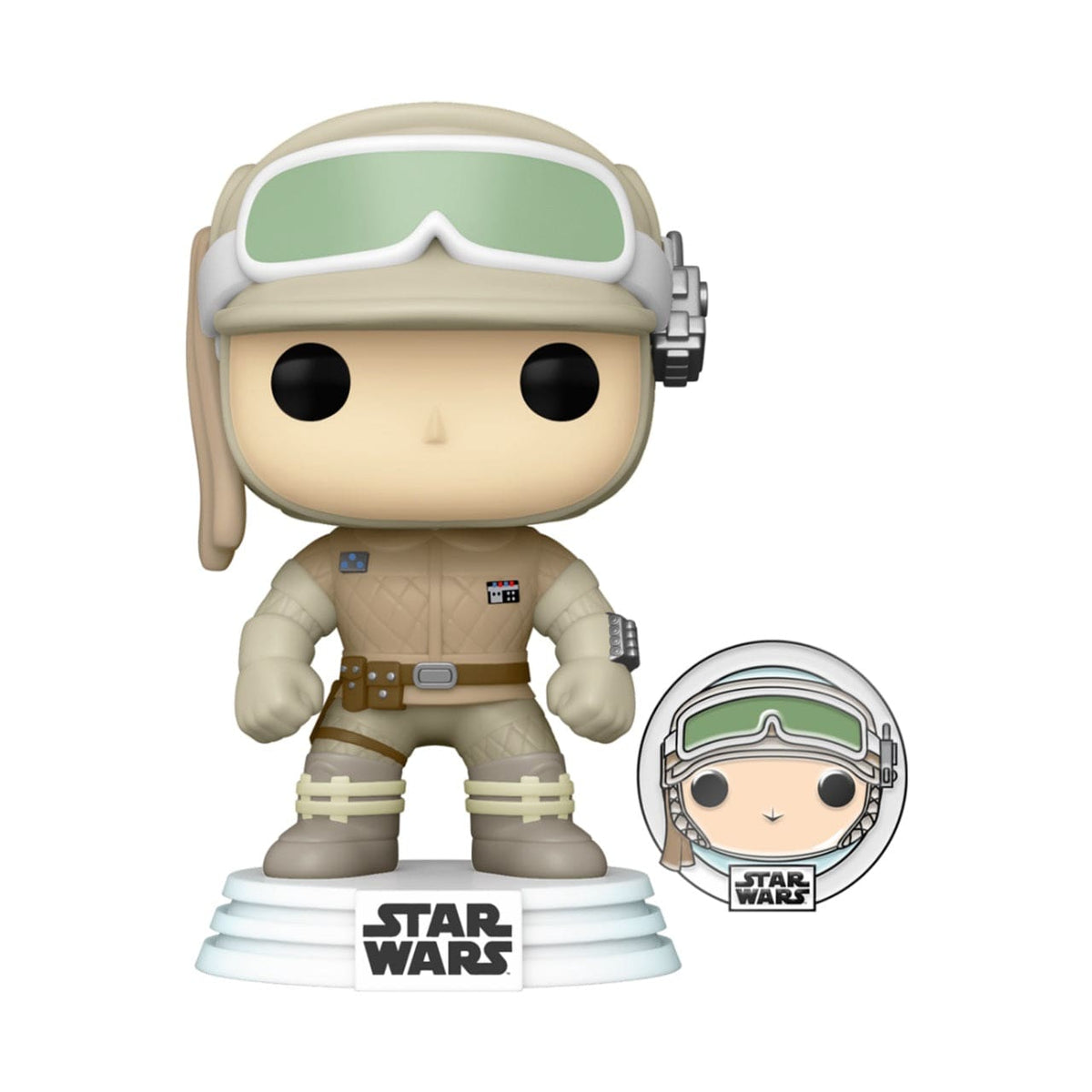 FUNKO POP STAR WARS: LUKE SKYWALKER (HOTH) W/PIN 889698554831