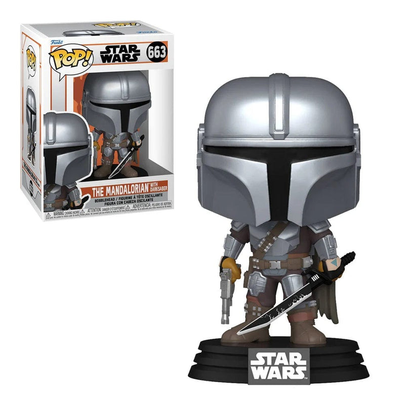 FUNKO POP Star Wars – Mandalorian – The Mandalorian darksaber 889698765503